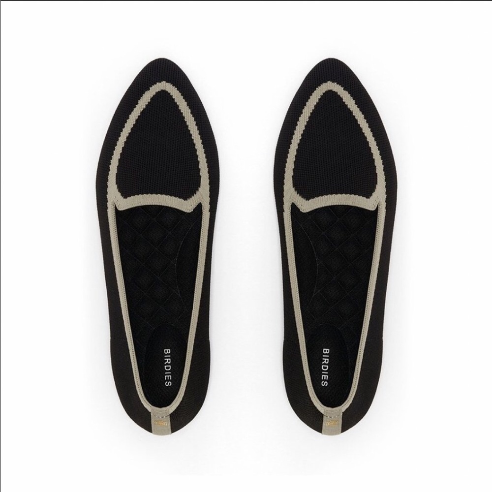 *washable* Birdies The Blackbird Jet Flats